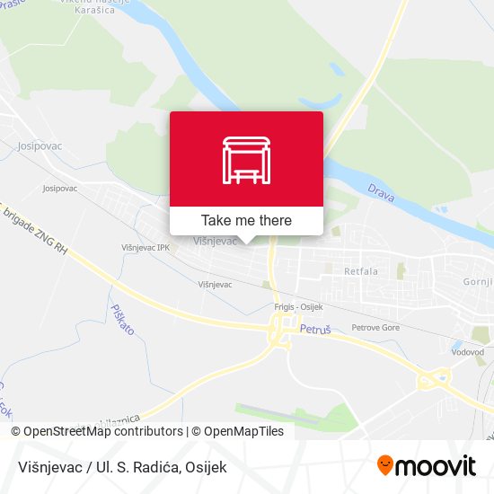 Višnjevac / Ul. S. Radića map
