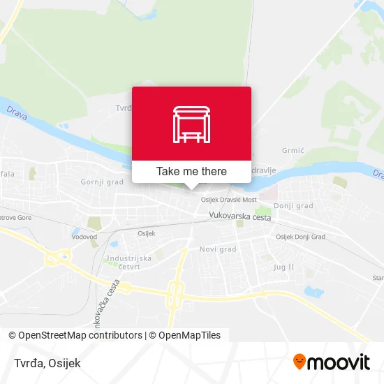 Tvrđa map
