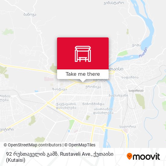 92 რუსთაველის გამზ. Rustaveli Ave. map