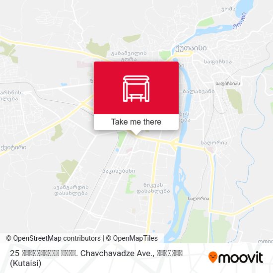 25 ჭავჭავაძის გამზ. Chavchavadze Ave. map
