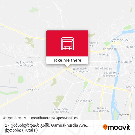 27 გამსახურდიას გამზ. Gamsakhurdia Ave. map