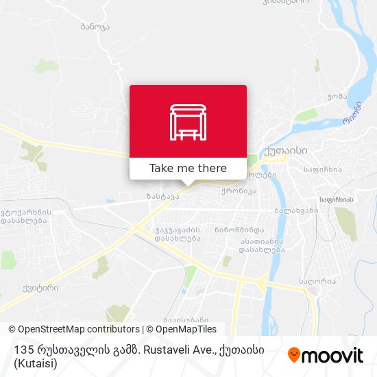 135 რუსთაველის გამზ. Rustaveli Ave. map