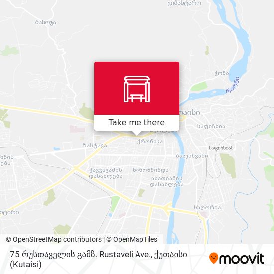75 რუსთაველის გამზ. Rustaveli Ave. map