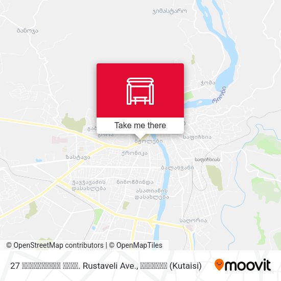 27 რუსთაველის გამზ. Rustaveli Ave. map