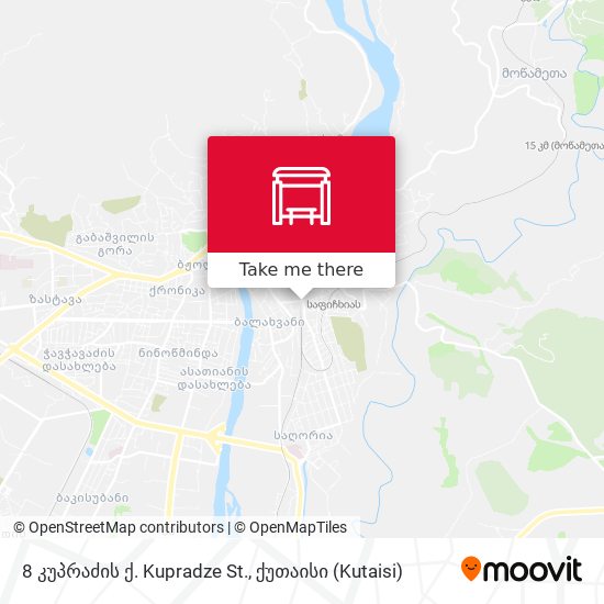 8 კუპრაძის ქ. Kupradze St. map