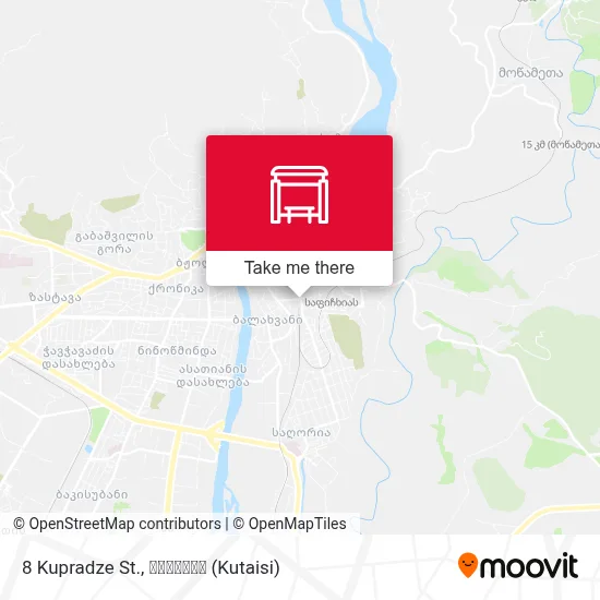 8 კუპრაძის ქ. Kupradze St. map