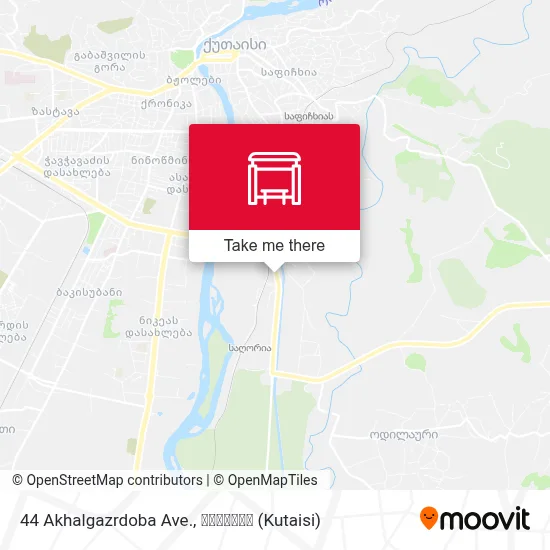 44 ახალგაზრდობის გამზ. Akhalgazrdoba Ave. map