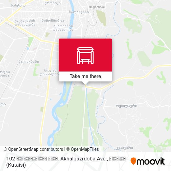 102 ახალგაზრდობის გამზ. Akhalgazrdoba Ave. map