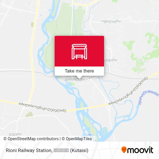 Rioni Railway Station map