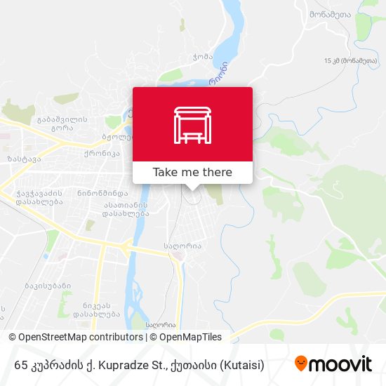 65 კუპრაძის ქ. Kupradze St. map