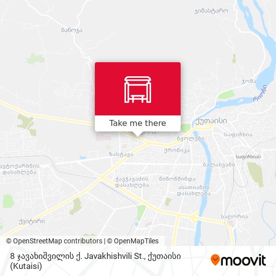 8 ჯავახიშვილის ქ. Javakhishvili St. map