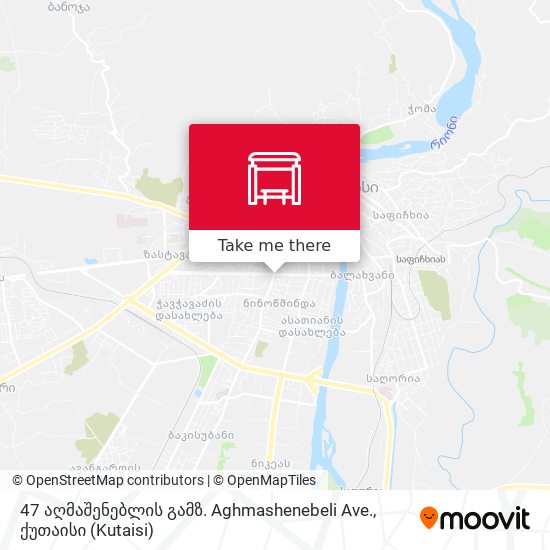 47 აღმაშენებლის გამზ. Aghmashenebeli Ave. map