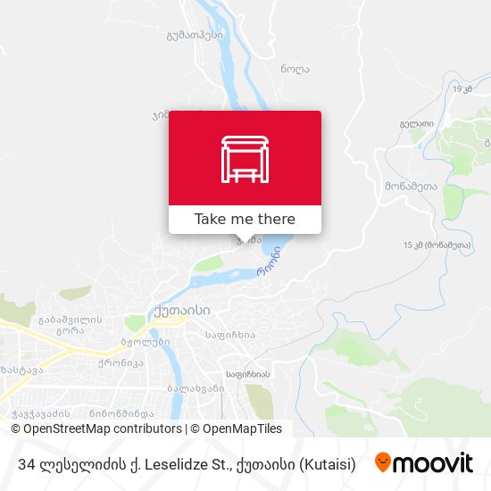 34 ლესელიძის ქ. Leselidze St. map