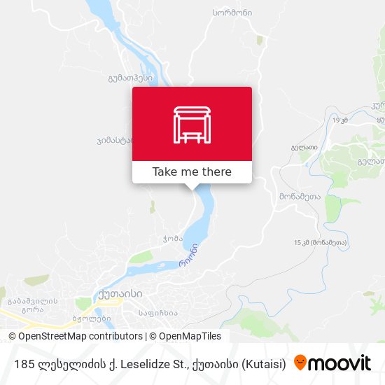 185 ლესელიძის ქ. Leselidze St. map