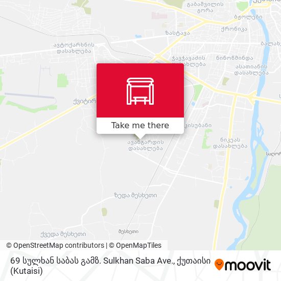 69 სულხან საბას გამზ. Sulkhan Saba Ave. map