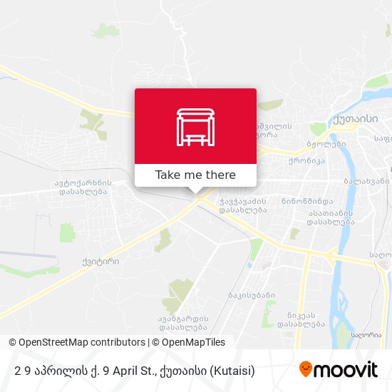 2 9 აპრილის ქ. 9 April St. map