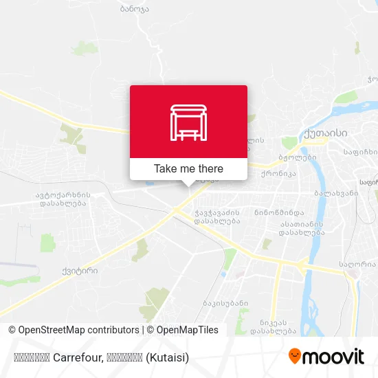 კარფური Carrefour map