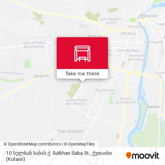 10 სულხან საბას ქ. Sulkhan Saba St. map