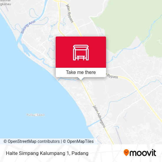 Halte Simpang Kalumpang 1 map