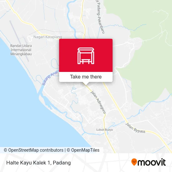 Halte Kayu Kalek 1 map