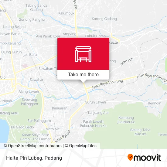 Halte Pln Lubeg map