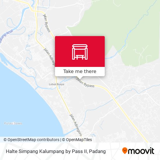 Halte Simpang Kalumpang by Pass II map
