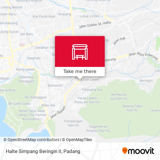 Halte Simpang Beringin II map