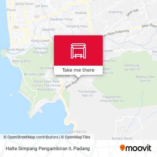 Halte Simpang Pengambiran II map