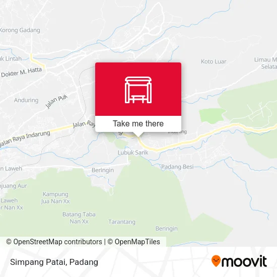 Simpang Patai map