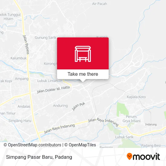 Simpang Pasar Baru map