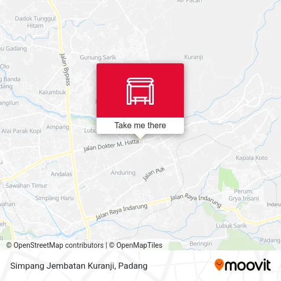 Simpang Jembatan Kuranji map