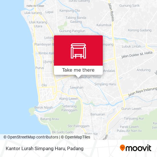 Kantor Lurah Simpang Haru map