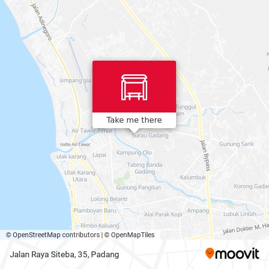 Jalan Raya Siteba, 35 map