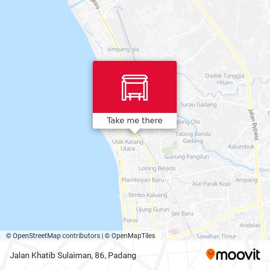 Jalan Khatib Sulaiman, 86 map