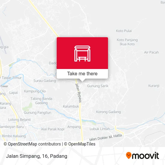 Jalan Simpang, 16 map