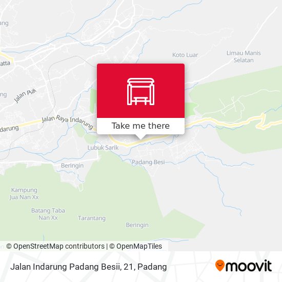 Jalan Indarung Padang Besii, 21 map
