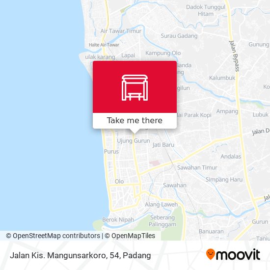 Jalan Kis. Mangunsarkoro, 54 map