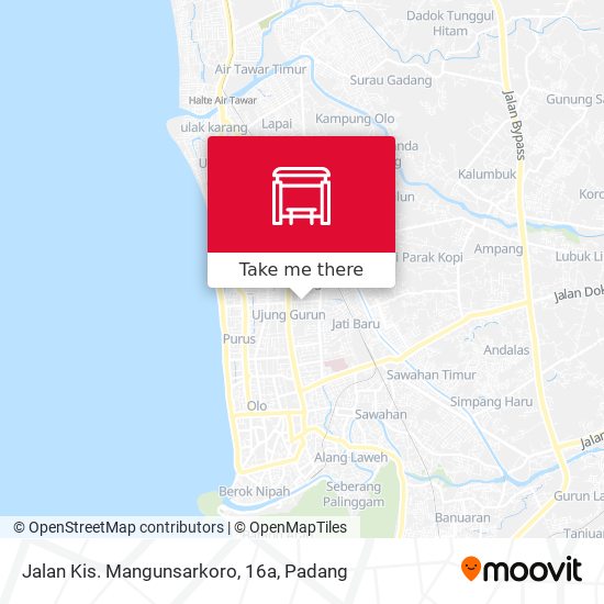 Jalan Kis. Mangunsarkoro, 16a map