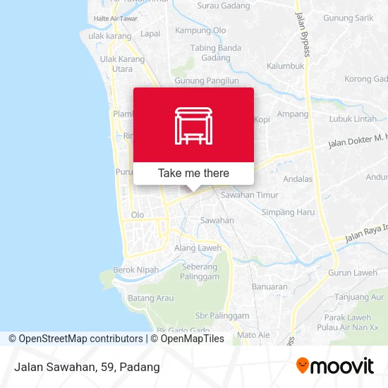 Jalan Sawahan, 59 map