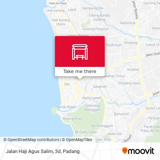 Jalan Haji Agus Salim, 3d map