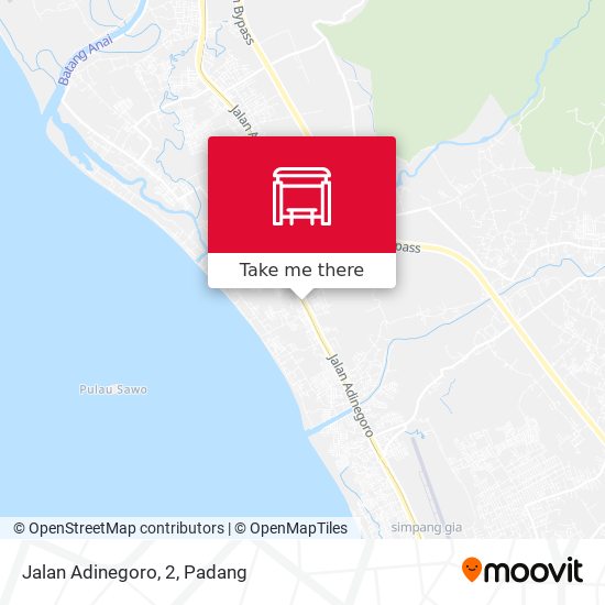 Jalan Adinegoro, 2 map