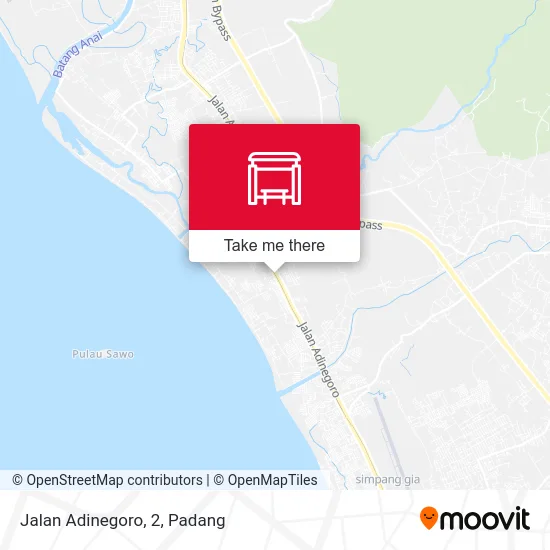 Jalan Adinegoro, 2 map