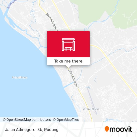 Jalan Adinegoro, 8b map