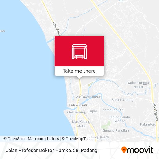 Jalan Profesor Doktor Hamka, 58 map