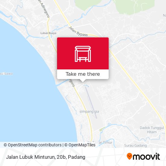 Jalan Lubuk Minturun, 20b map