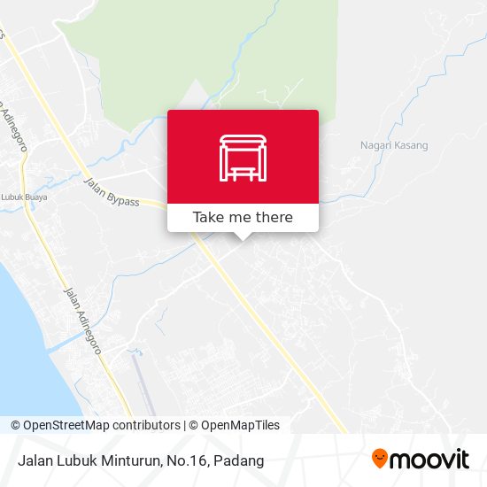 Jalan Lubuk Minturun, No.16 map