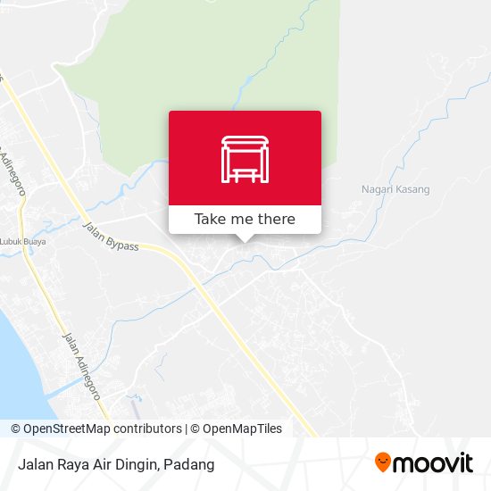 Jalan Raya Air Dingin map