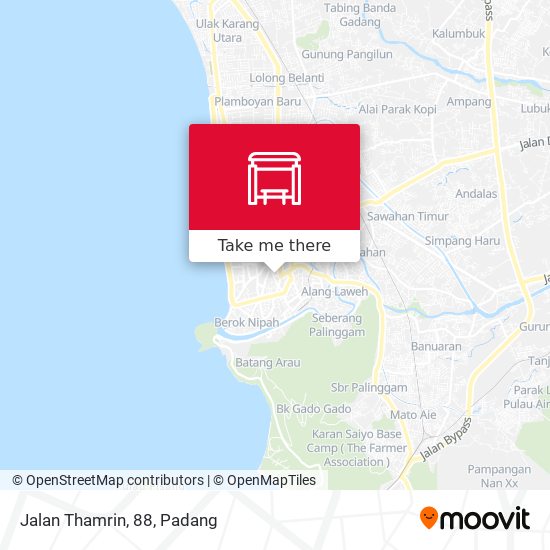 Jalan Thamrin, 88 map