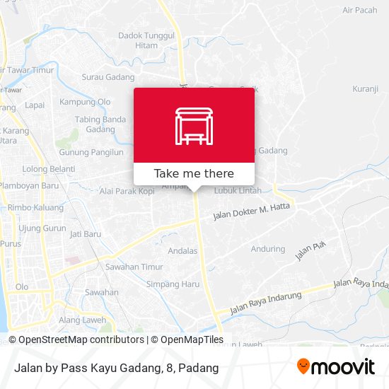 Jalan by Pass Kayu Gadang, 8 map