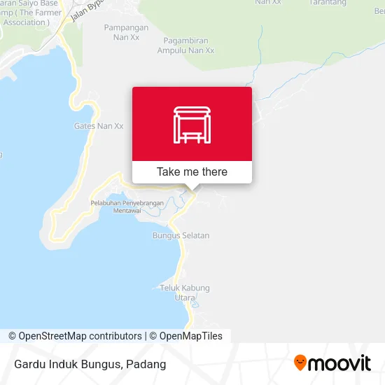 Gardu Induk Bungus map